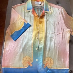 Casablanca Mens Silk Shirt
